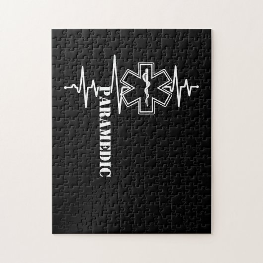 Paramedic Heartbeat Nurse Doctor Puzzle (Vertikal)