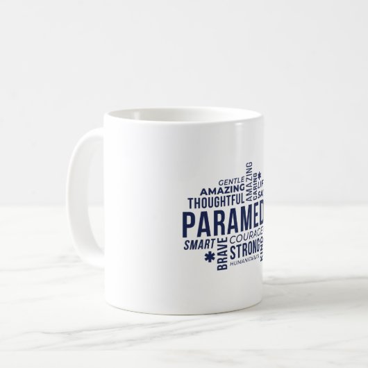 Paramedic Hero Kaffeetasse (Vorderseite Links)