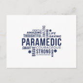 Paramedic Hero Postkarte (Vorderseite)