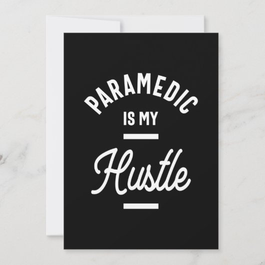 Paramedic Job Title Gift Einladung (Vorderseite)