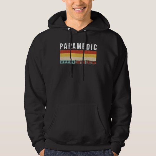 Paramedic Job Title Profession Worker Appreciation Hoodie (Vorderseite)