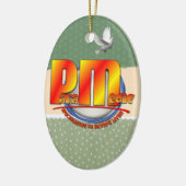 PARAMEDIC-LOGO KERAMIK ORNAMENT (Links)