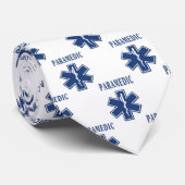 Paramedic Logo Neck Tie Krawatte (Gerollt)