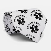 Paramedic Logo Neck Tie Krawatte (Gerollt)