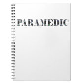 Paramedic-Notebook Notizblock (Vorderseite)