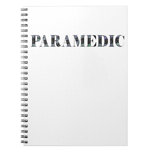Paramedic-Notebook Notizblock (Vorderseite)