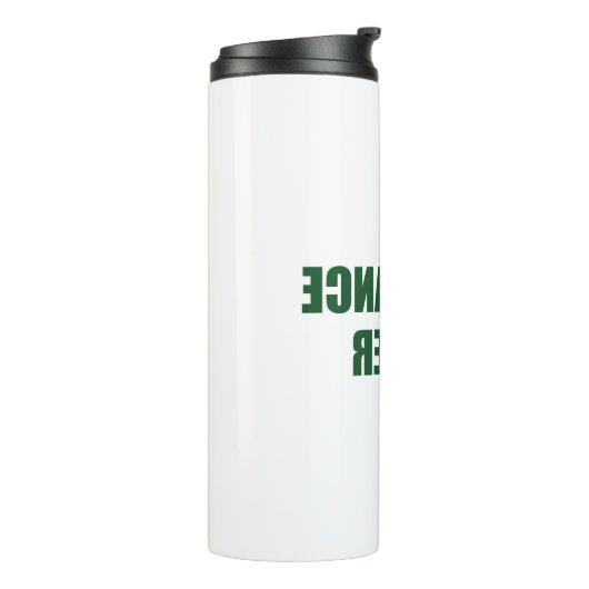 Paramedic- oder Ambulanzfahrer Thermosbecher (Nach links gedreht)