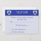 Paramedic RSVP Cards Einladung (Vorderseite)