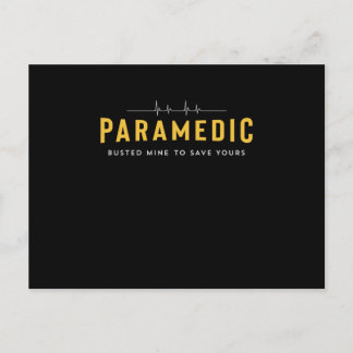 Paramedic School Abschluss Geschenk für paramedic  Postkarte