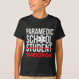 Paramedic School Abschluss Gift Student Survivor T-Shirt