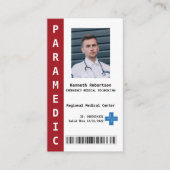 Paramedic Services Visitenkarte (Vorderseite)
