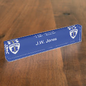 Paramedic Sheild Namensplakette (Seite)