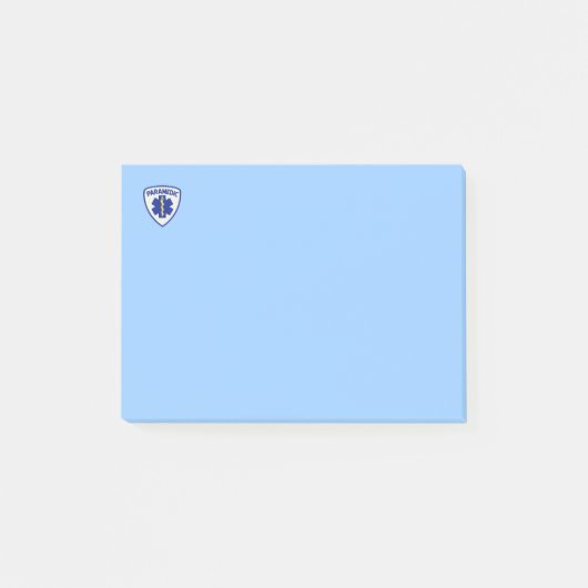Paramedic Sheild Post-it Klebezettel (Vorderseite)