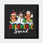 Paramedic Squad Reindeer Snowman Gingerbread Chris Magnet (Vorne)