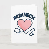 Paramedic Stethoskop mit Herz Karte (Vorderseite)