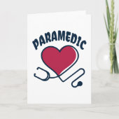 Paramedic Stethoskop mit Herz Karte (Vorderseite)