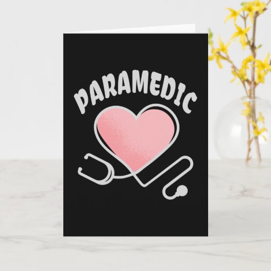 Paramedic Stethoskop mit Herz Karte (Gelbe Blume)