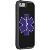 Paramedic-Symbol Case-Mate iPhone Hülle (Rückseite/Rechts)