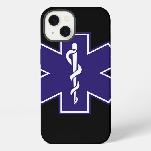 Paramedic-Symbol iPhone Hülle (Rückseite)