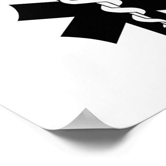 Paramedic-Thema Poster (Ecke)