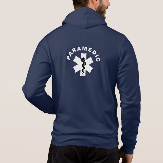 Paramedic Theme Hoodie (Rückseite)