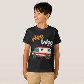 Paramedic - Wee Woo EMT Ambulance First Responder T-Shirt (Vorne ganz)