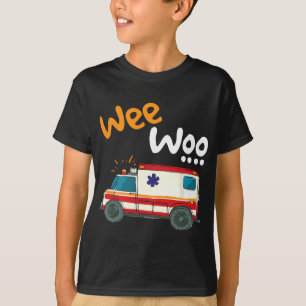 Paramedic - Wee Woo EMT Ambulance First Responder T-Shirt