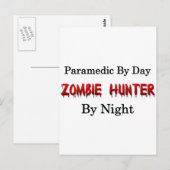 Paramedic/Zombie Hunter Postkarte (Vorne/Hinten)