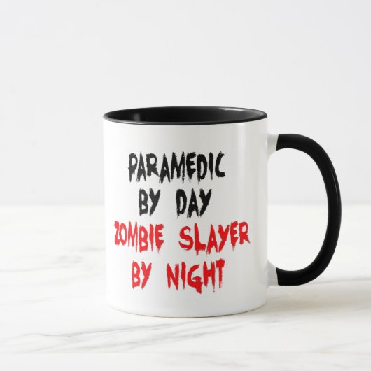 Paramedic Zombie Slayer Tasse (Rechts)