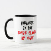 Paramedic Zombie Slayer Tasse (Links)
