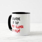 Paramedic Zombie Slayer Tasse (Vorderseite Links)