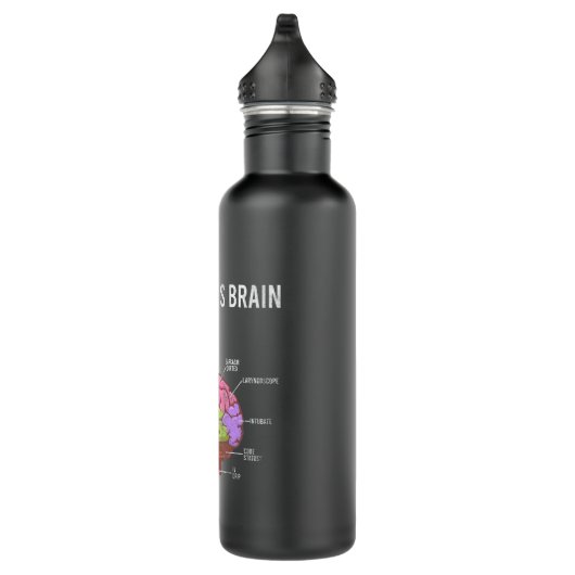 Paramedics Brain Medical EMT EMS First Aider Medic Edelstahlflasche (Rechts)