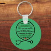 Paramedic's Geschenk. Das gehört einem Paramedic Schlüsselanhänger (Vorderseite)