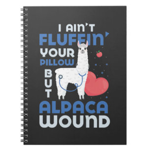 Paramedische Alpaca-Wundheilkunde Trauma EMT Notizblock