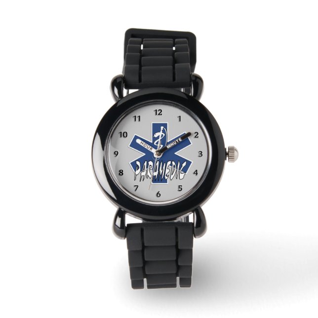 Paramedische EMS-Aktion Armbanduhr (Vorderseite)