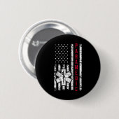 Paramedischer Tag der Unabhängigkeit der amerikani Button (Vorne & Hinten)