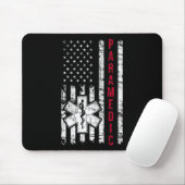 Paramedischer Tag der Unabhängigkeit der amerikani Mousepad (Mit Mouse)