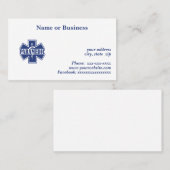 parameditisch visitenkarte (Vorne/Hinten)