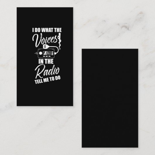 Paramedium EMT Geschenk Notfall-Funkambulanz Visitenkarte (Vorne/Hinten)