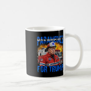 Paramedizin für Trump-lustigen Trump-Feuerwehrmann Kaffeetasse
