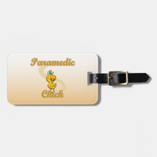 Paramedizin Gepäckanhänger (Vorderseite horizontal)