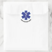 Paramedizinische Notfallmedizin Runder Aufkleber (Tasche)