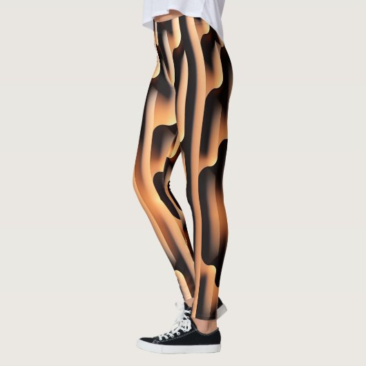 Parametric Board 3D Modernes Muster Leggings (Links)