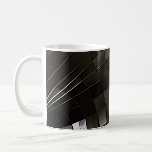 Parametrischer Grid-Fluss Kaffeetasse (Links)