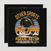 Paramotor Pilot Paramotoring (Vorne/Hinten)