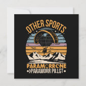 Paramotor Pilot Paramotoring (Rückseite)