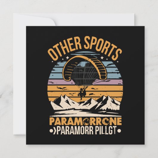 Paramotor Pilot Paramotoring (Rückseite)