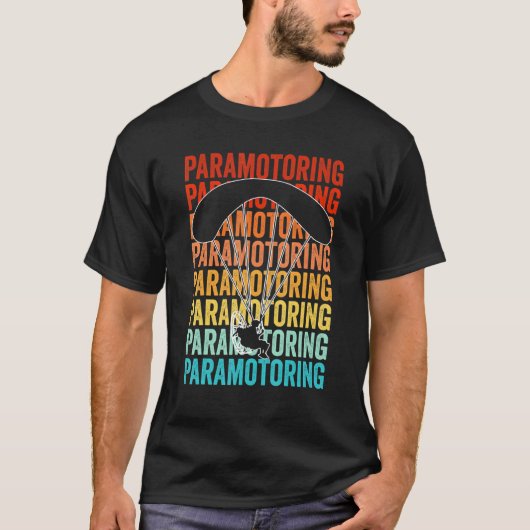 Paramotor Pilot Paramotoring 1 T-Shirt (Vorderseite)