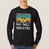 Paramotor Pilot Therapy is expensive Paramotoring T-Shirt (Vorderseite)