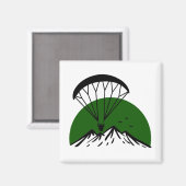 Paramotor Retro Magnet (Vorderseite/Rückseite)